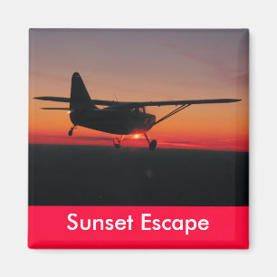 Sonnenuntergang-Entweichen-Magnet Magnet