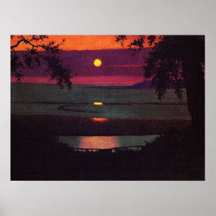 Sonnenuntergang - Felix Vallotton Poster