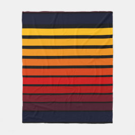 Sonnenuntergang Fleecedecke