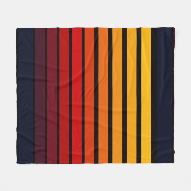 Sonnenuntergang Fleecedecke (Vorderseite (Horizontal))