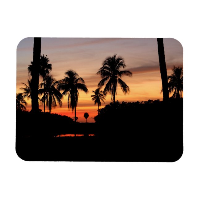 Sonnenuntergang Florida Magnet (Horizontal)