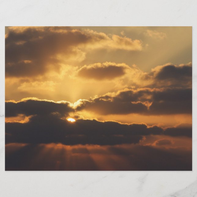 Sonnenuntergang Flyer (Vorne)