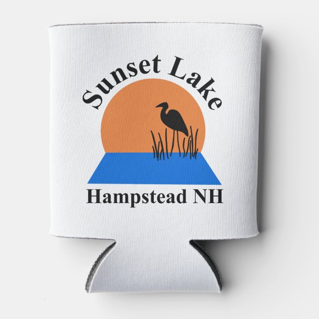 Sonnenuntergang Foam Can Cooler Dosenkühler (Vorderseite)