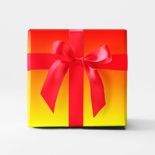 Sonnenuntergang Geschenkpapier (Sunset Gradient Wrapping Paper)