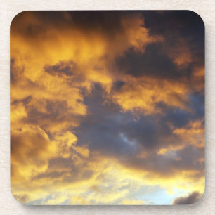 Sonnenuntergang Getränkeuntersetzer
