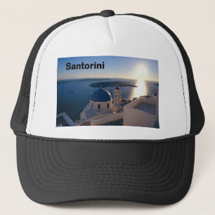 Sonnenuntergang Griechenlands Santorini (St.K) Truckerkappe