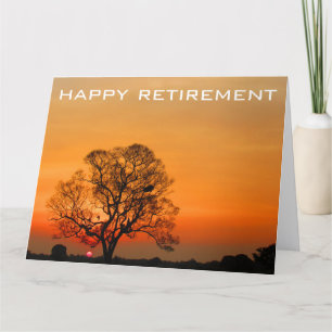 Sonnenuntergang groß karte