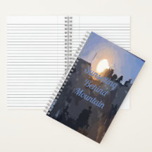 Sonnenuntergang Großdrehbares Notebook