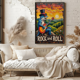Sonnenuntergang: Hai-Rock-Anthem Poster