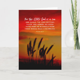 Sonnenuntergang-Heu-Bibel-Vers-Psalm 84 11 Einladung