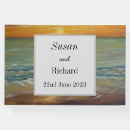 Sonnenuntergang Hochzeit Gästebuch