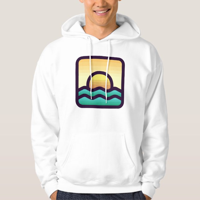 Sonnenuntergang Hoodie (Vorderseite)