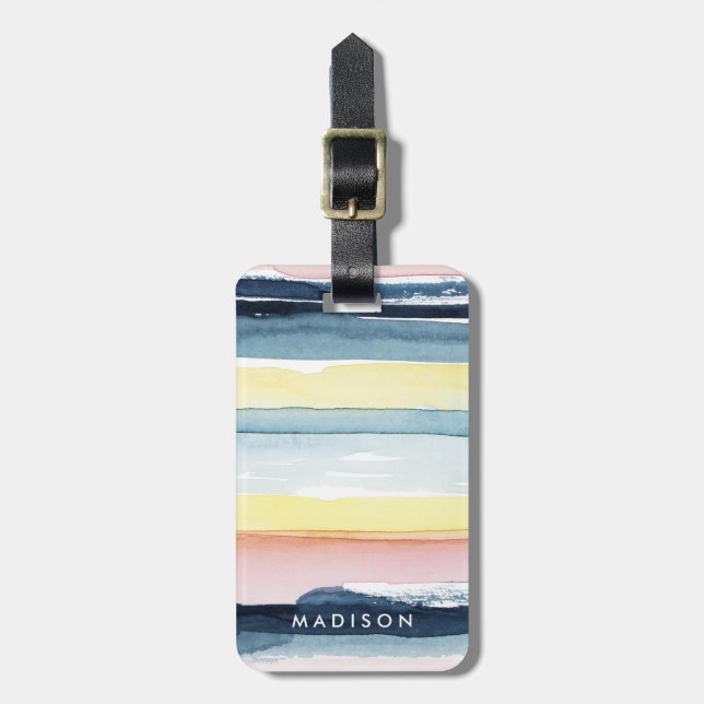 Sonnenuntergang I Gepäckanhänger (Vorderseite vertikal)