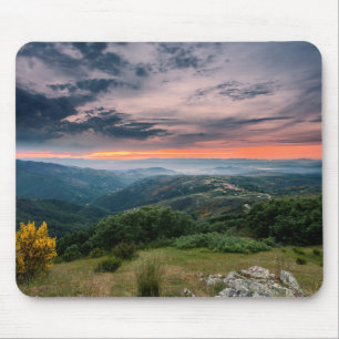 Sonnenuntergang im Bierzo Mousepad