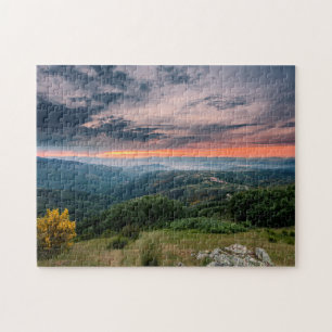 Sonnenuntergang im Bierzo Puzzle