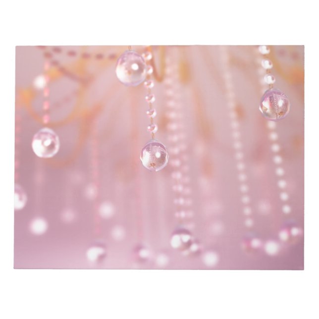 Sonnenuntergang im Crystal Notepad Notizblock (Vorderseite)