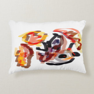 Sonnenuntergang im Herbst Igel Dekokissen