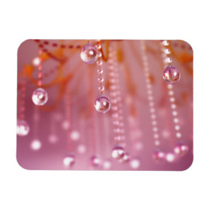 Sonnenuntergang im kristallklaren, flexiblen Magne Magnet