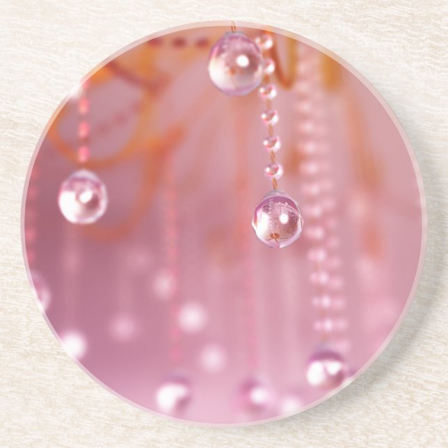 Sonnenuntergang im KristallUntersetzer Getränkeuntersetzer (Vorne)