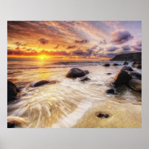 Sonnenuntergang im Motion Poster