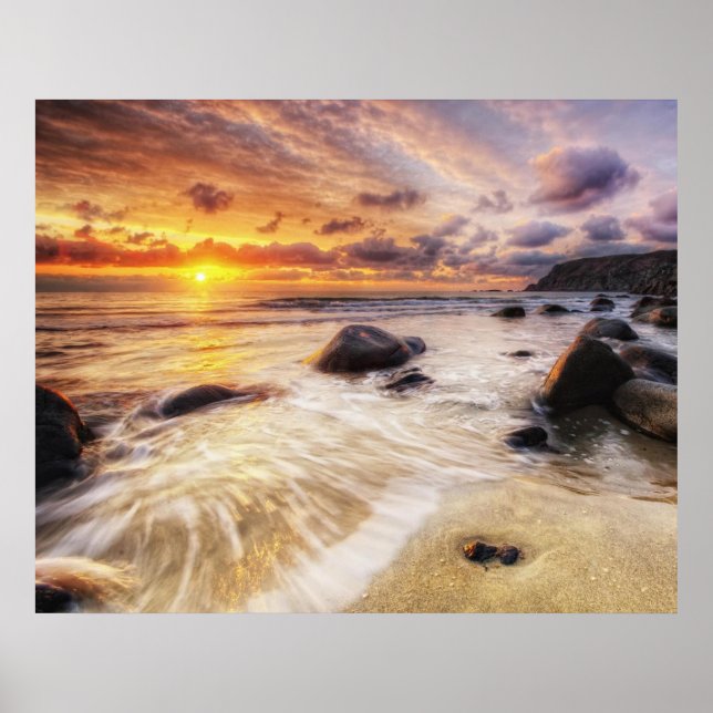 Sonnenuntergang im Motion Poster (Vorne)