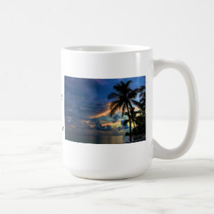 Sonnenuntergang im Paradies Kaffeetasse