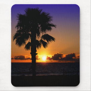 Sonnenuntergang im Pazifischen Ozean Mousepad