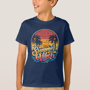 Sonnenuntergang im Sommer T-Shirt