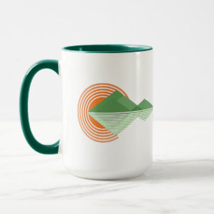 Sonnenuntergang im Tal Tasse