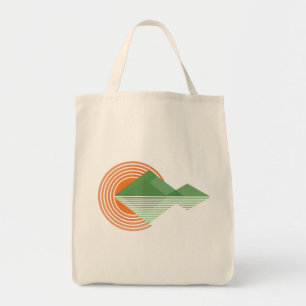 Sonnenuntergang im Tal Tragetasche