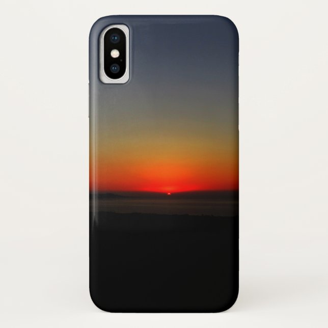 Sonnenuntergang im Wasser Case-Mate iPhone Hülle (Rückseite)