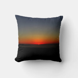 Sonnenuntergang im Wasser Kissen