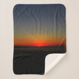 Sonnenuntergang im Wasser Sherpadecke