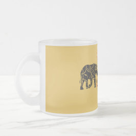 Sonnenuntergang in Afrika Mattglastasse