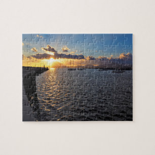Sonnenuntergang in Arrecife, Lanzarote, Jigsaw Puz Puzzle