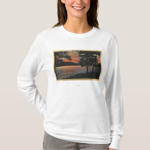 Sonnenuntergang in Big Bear See T-Shirt