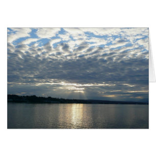 Sonnenuntergang in British Columbia Canadian Seasc