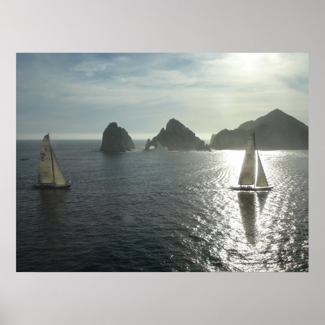 Sonnenuntergang in Cabo Poster (Vorne)