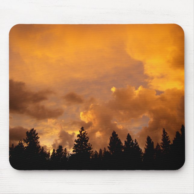 Sonnenuntergang in den Sierras Mousepad (Vorne)