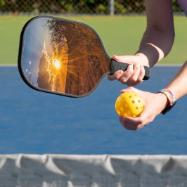 Sonnenuntergang in der Kalahari-Wüste, Namibia Pickleball Schläger