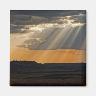 Sonnenuntergang in der Masai Mara. Magnet