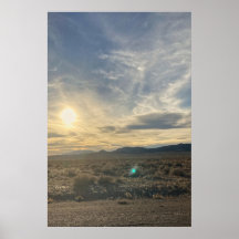 Sonnenuntergang in der Wüste Nevadas – Vertiler go