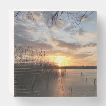 Sonnenuntergang in Deutschland