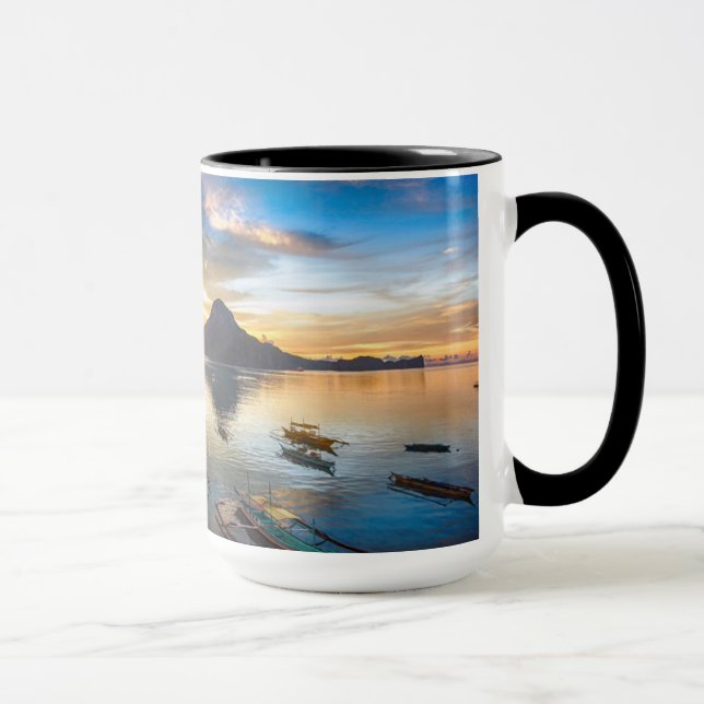 Sonnenuntergang in El Nido Tasse (Rechts)
