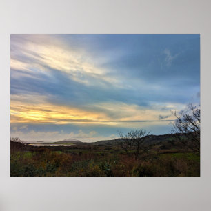 Sonnenuntergang in Irland 17 Poster