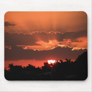 Sonnenuntergang in Kupfermauspad Mousepad