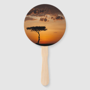 Sonnenuntergang in Masai Mara Fächer