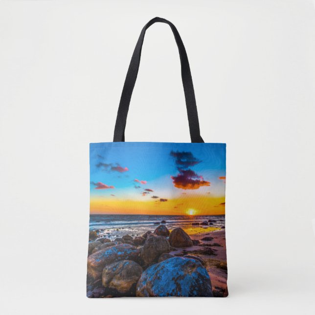 Sonnenuntergang in Meer (Vorderseite)