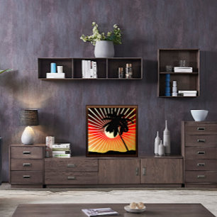 Sonnenuntergang in Miami Foliendrucke