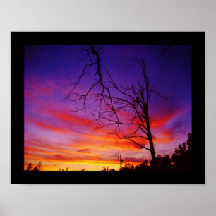 Sonnenuntergang in Missouri Poster